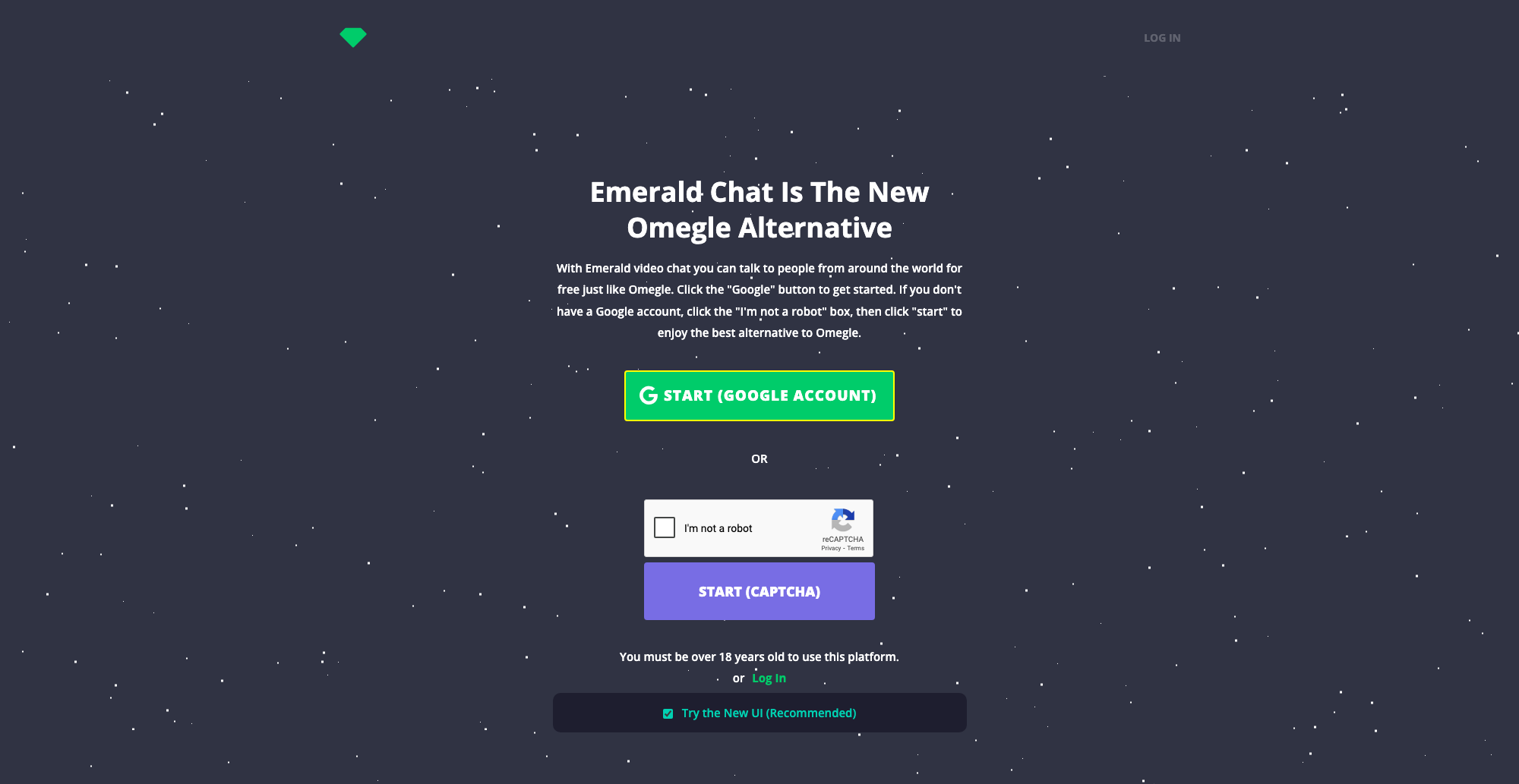 Emerald Chat - Talk to Strangers & Random Video Chat