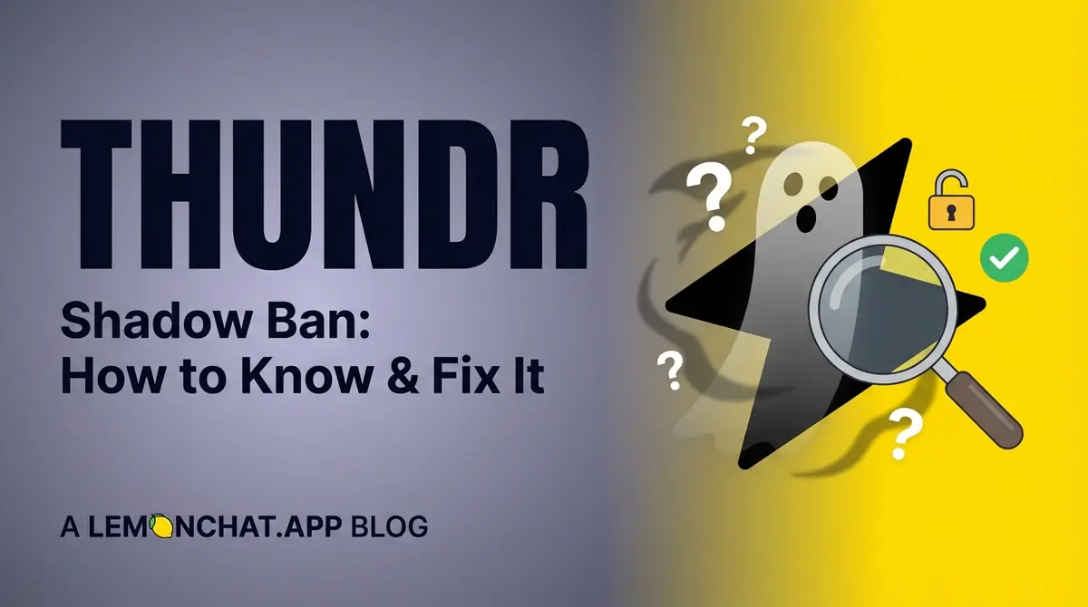 Thundr Shadow Ban — Are You Banned Without Knowing It?